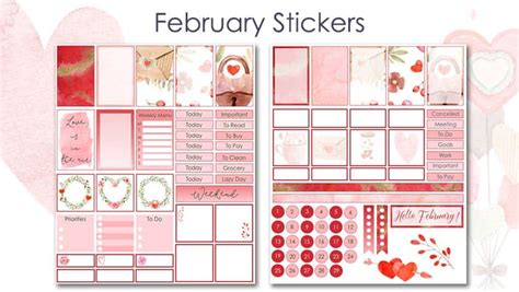 Printable Stickers For Planner Ready To Download | The Printable Collection