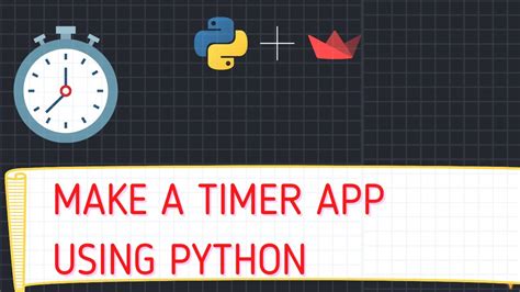 Make Timer Using Python And Streamlit Youtube