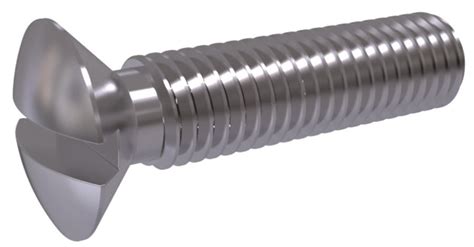 Din Slotted Raised Countersunk Oval Head Screws