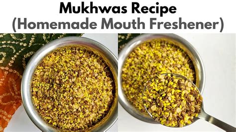 Mukhwas Recipe Homemade Mouth Freshener YouTube