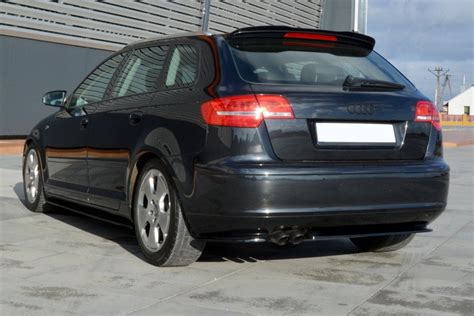 A P Sportback Frp Unpainted Primer Roof Lip Spoiler Wing Off