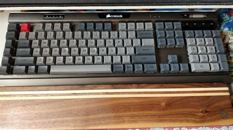 Corsair K95 Platinum w/ DSA Dolche Keycaps : r/MechanicalKeyboards