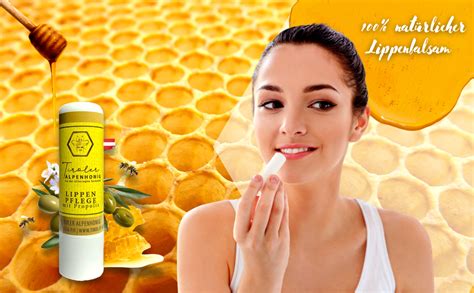 Lippenpflege Propolis 100 natürlicher Lippenbalsam mit Bienenwachs