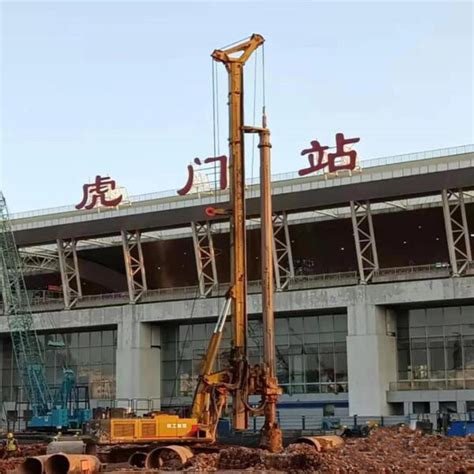 徐工旋挖钻机，再次为广深港高速发展建设助力 南京无限达工程设备有限公司