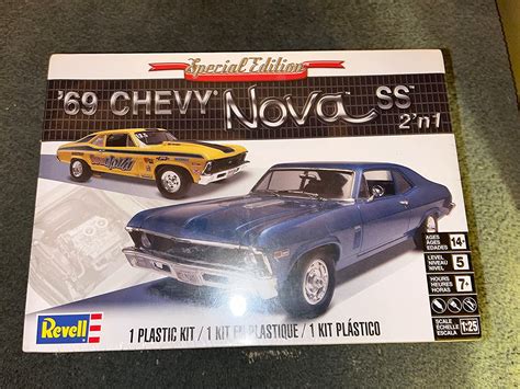 Maquette Chevy Nova Ss 1969 Amazonfr Jeux Et Jouets