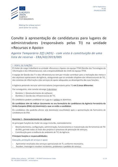 PDF Convite à apresentação de candidaturas para lugares de