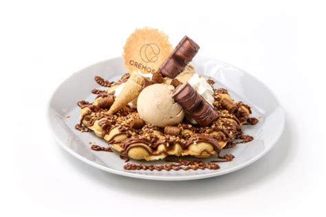 Bubble Waffles Cremoso Gelato Waffles