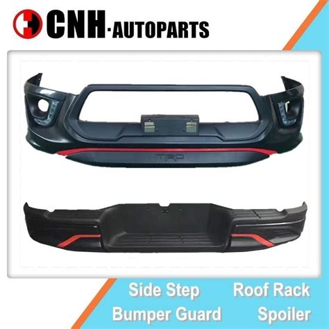 Trd Front Bumper And Rear Step Bumper For Hilux Revo Body Kit Hilux