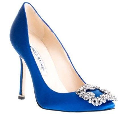 Zapatos Azules Onda Carrie Bradshaw Foro Moda Nupcial Bodas Mx