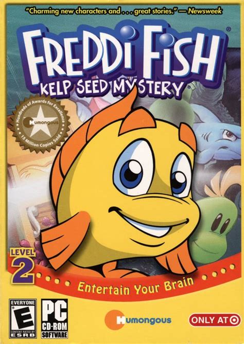 Freddi Fish And The Case Of The Missing Kelp Seeds 1994 Box Cover Art