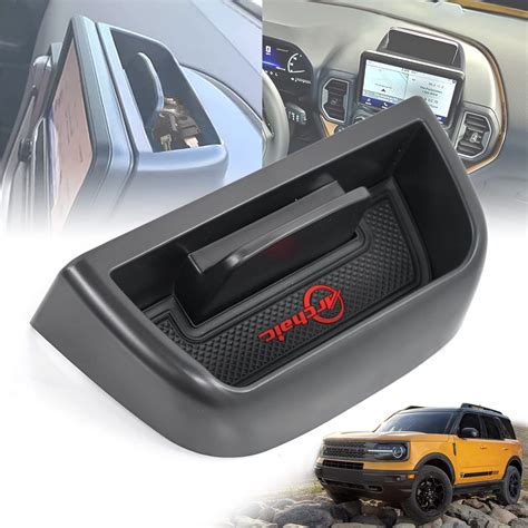 Buy LONGDING Center Console Dash Tray For 2021 Bronco Sport Storage