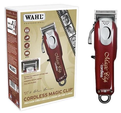 Wahl 5 Star Magic Clip Cordless Direct Hair And Beauty Supplies