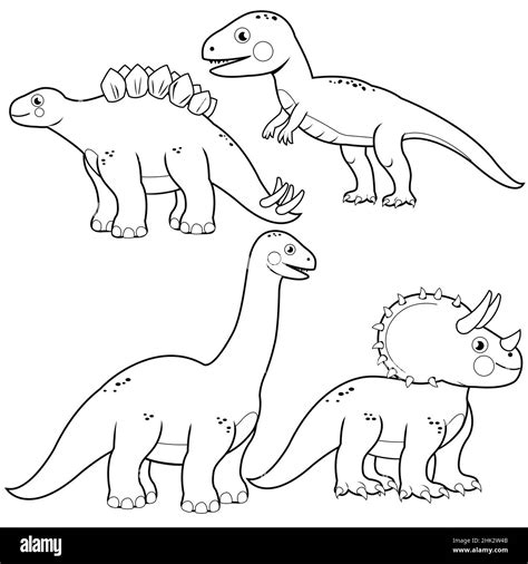 Dibujos De Dinosaurios Para Colorear