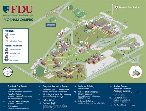 Fdu Florham Campus Map