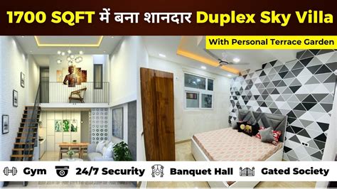 1700 SQFT म बन शनदर Duplex Sky Villas 3 BHK Duplex Villas In