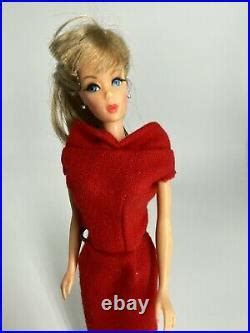 Vintage Mod Ash Blonde Twist Turn Tnt Barbie Doll Mattel