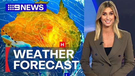 Australia Weather Update Mostly Sunny For Sydney 9 News Australia Youtube