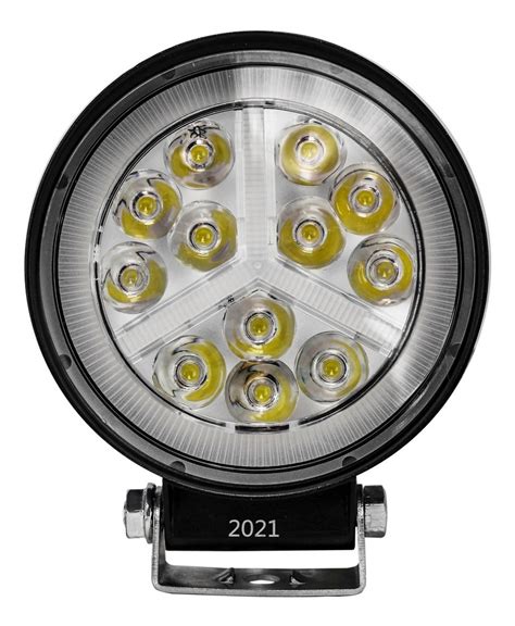 Par Faros Redondos Led Con Estrobo Y Arillo De Color Mercado Libre