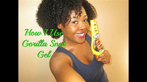 How I Use Gorilla Snot Gel On My Egdes Youtube