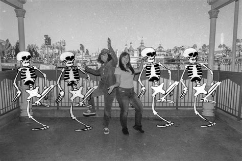 2022 Disney California Adventure Skeleton Dance Magic Shot Halloween ...