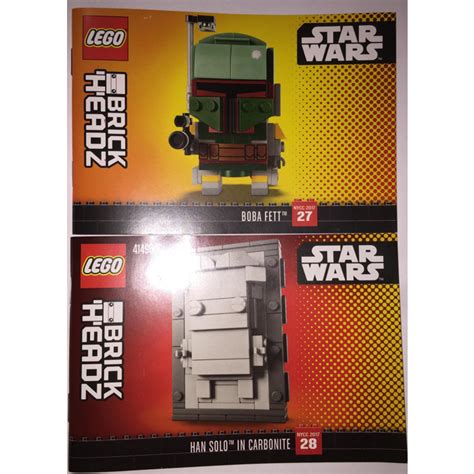 LEGO Boba Fett Et Han Solo Dans Carbonite 41498 Instructions Brick