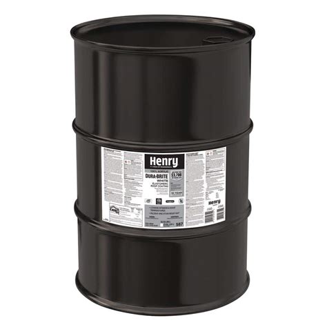 Henry 587 Dura Brite White 100 Acrylic Elastomeric Reflective Roof