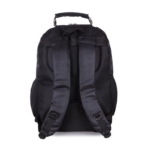 Mochila Swissland Cc Para Notebook Executiva Reforçada Com Cabo De Aço Em Nylon Preto Netshoes