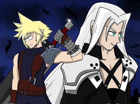 Cloud vs Sephiroth by JadinSkater on DeviantArt