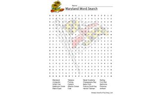 Maryland Worksheet By Teach Simple