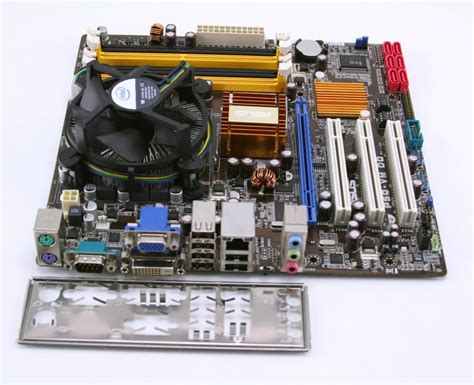 Kit 775 Asus P5Q VM DO Core 2 Duo E8400 3 0GHz 4GB Ram Cooler