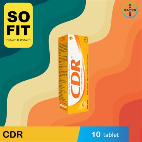 Jual Cdr Effervescent Calcium Isi Tablet Cdr Suplemen Kalsium Rasa