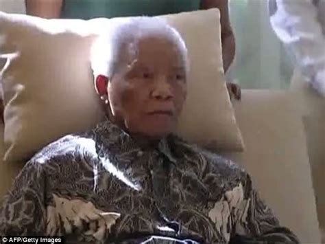 Nelson Mandela First Pictures As He Recovers At Home After