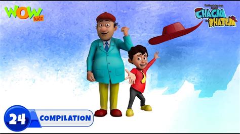 Chacha Bhatija Non Stop 3 Episodes 3d Animation For Kids 24 Youtube