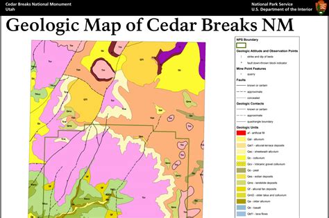 Nps Geodiversity Atlas—cedar Breaks National Monument Utah Us