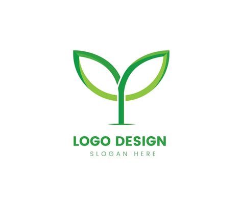 Premium Vector | Green tree logo design