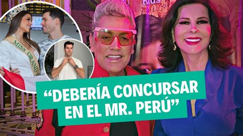 Piden que PATRICIO PARODI participe en MR PERÚ para seguir con LUCIANA