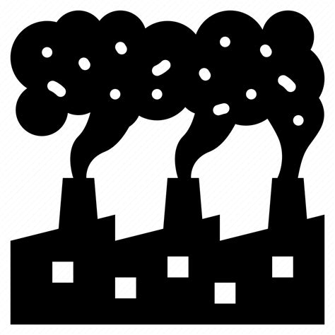 Air Pollution Factory Smog Icon Download On Iconfinder