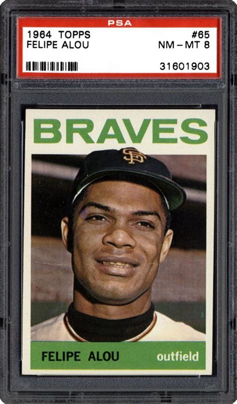 1964 Topps Felipe Alou | PSA CardFacts®