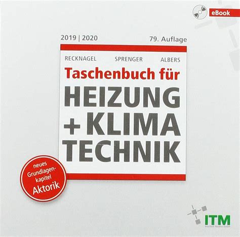 Recknagel Taschenbuch F R Heizung Und Klimatechnik Ausgabe