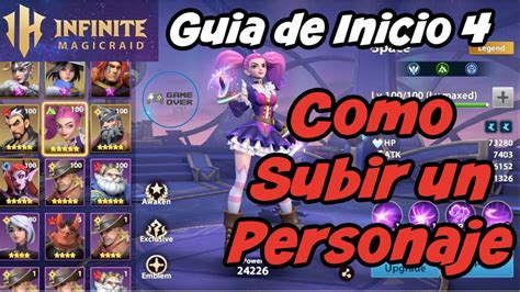 Inifinite Magicraid Guia De Inicio Como Subir Un Personaje Espanol