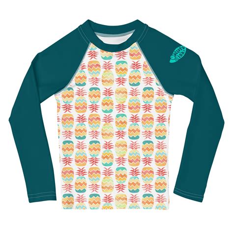 Pineapple- Toddler Rash Guard – Octopus Ink