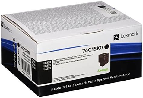 Amazon Lexmark K Xk Unison Toner Cartridge Black Office Products