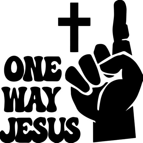 Jesus Revolution Svg One Way Jesus Instant Download Svg Png Digital Download Etsy