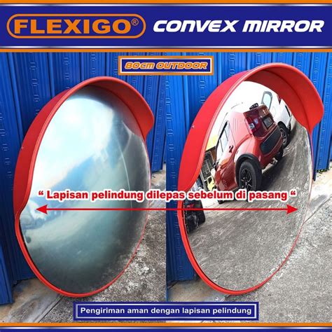 Jual Convex Mirror 80 Cm Kaca Cermin Cembung Simpang Jalan Outdoor