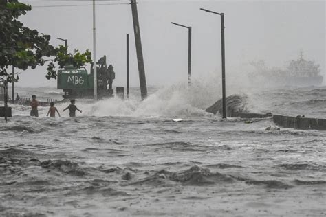 Thousands Evacuated In Philippines Ahead Of Typhoon Yinxing