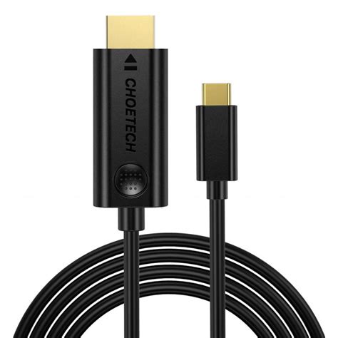 Choetech Usb Type C To K Hdmi Cable Gold Plated Connectors M