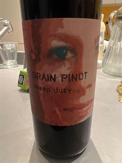 2019 Marie Thérèse Chappaz Grain Pinot Champ Dury Switzerland Valais