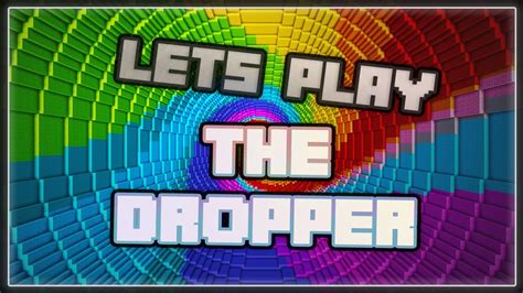 Playing Minecraft S Classic Map The Dropper Youtube