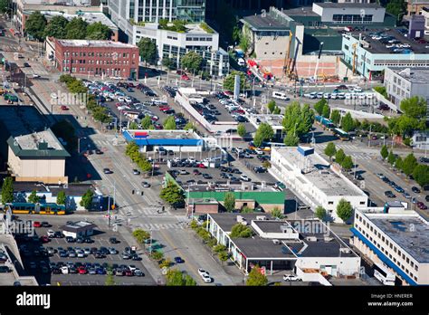 View of Seattle from Space Needle Stock Photo - Alamy