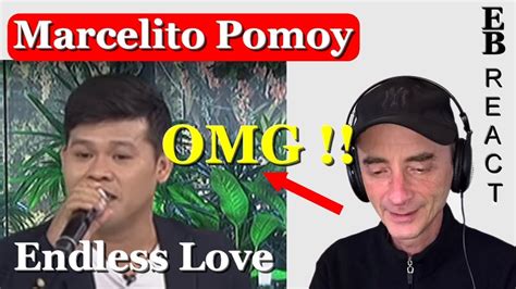 Marcelito Pomoy Endless Love REACTION Vocal Coach Subtitle YouTube